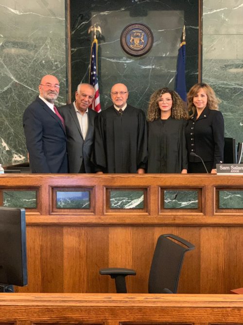 Local attorney Rula Aoun sworn in as Dearborn's 19th District Court ...