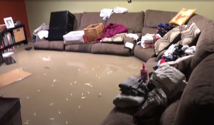Several homes in Dearborn Heights flooded with raw sewage