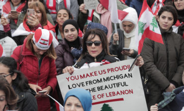 Dearborn protesters rally for change in Lebanon and in support of the uprising