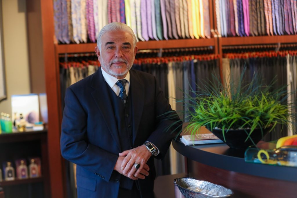 Kassem Hamka owned a custom tailoring shop in Livonia where his son Alex learned about the trade