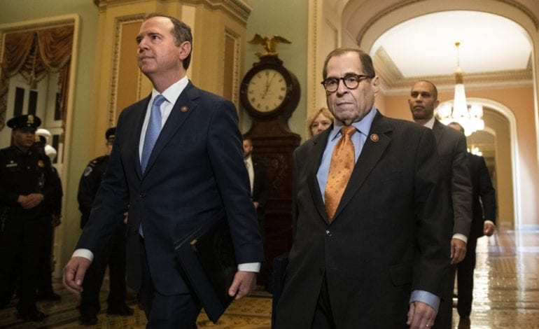 As Democrats march impeachment articles to the Senate, Republicans prepare for partisan brawl