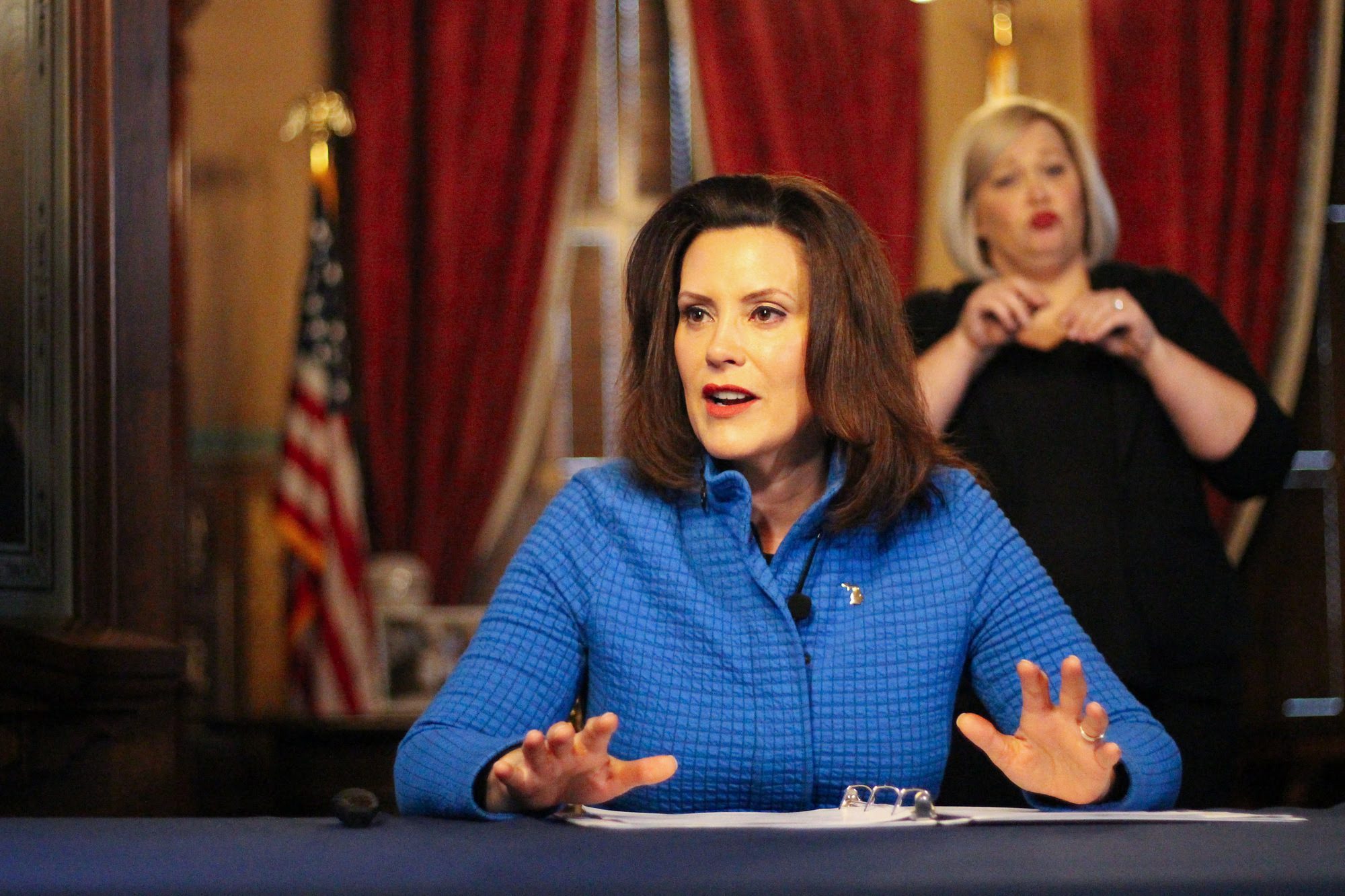 Whitmer urges Michiganders to do their part, requests federal disaster ...