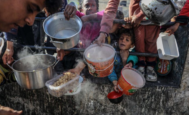 UNICEF finds 9 out 10 children in Gaza lack necessary food for growth