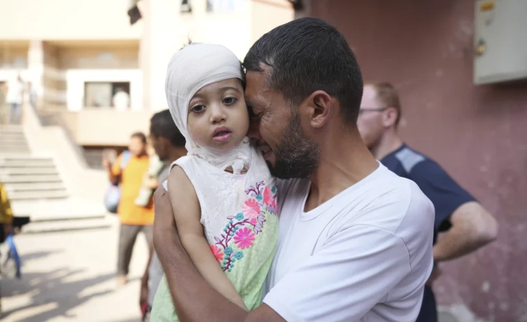 Severely sick children medically evacuated from Gaza to seek treatment