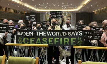 American rabbis hold protest calling for ceasefire during United Nations General Assembly in New York