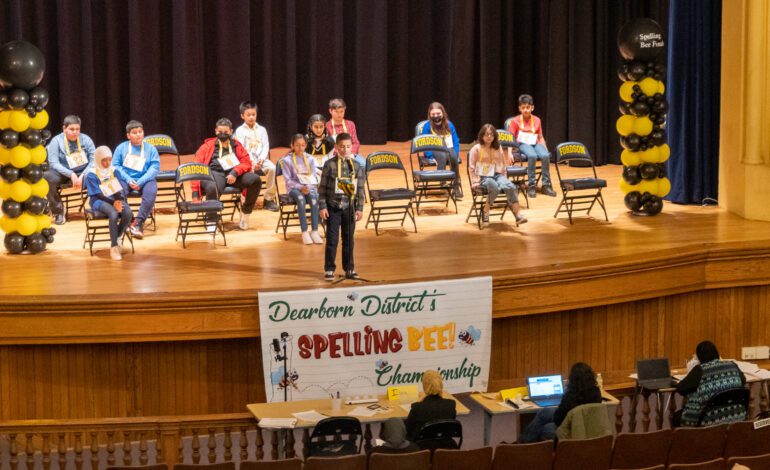 Dearborn Public Schools will host its second annual spelling bee in March