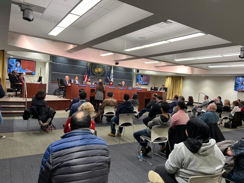 Dearborn City Council meeting, March 22. Photo: The Arab American News