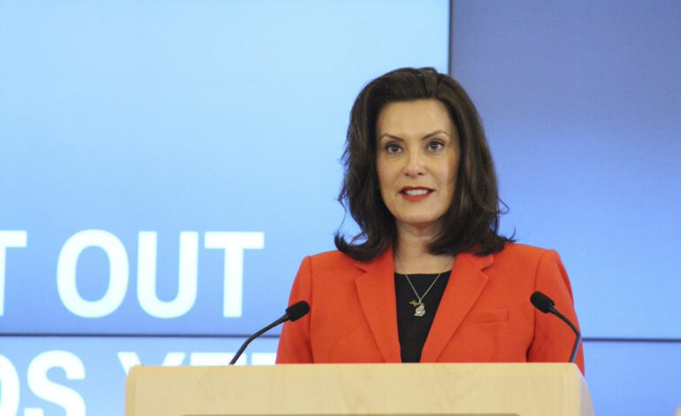 Whitmer signs executive order speeding up unemployment process