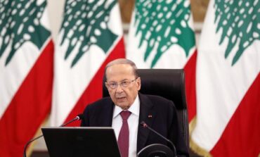 Lebanon's president sees 'civil war' climate as critics boycott meeting
