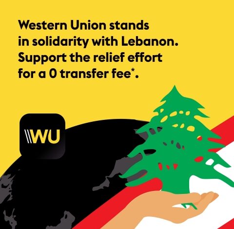 In solidarity: Western Union allows money transfers to Lebanon for zero fees and paid out in U.S. dollars