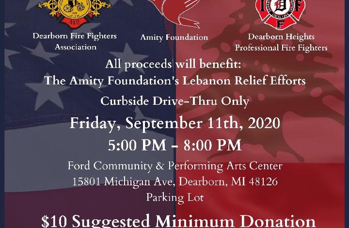 Fundraiser to be held in Dearborn to benefit Lebanon relief efforts