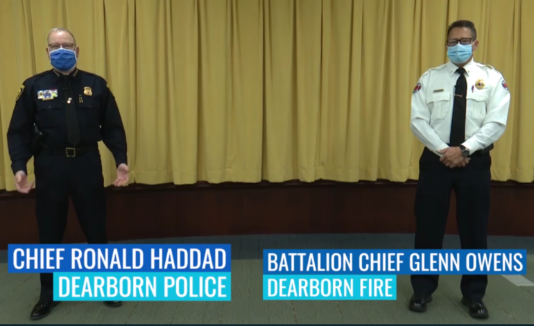 Dearborn public safety chiefs encourage a safe holiday 