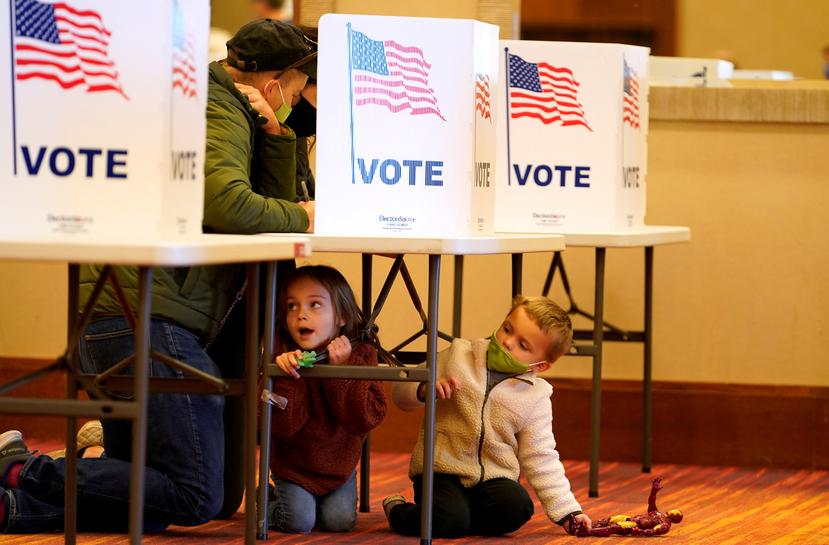 U.S. Election Day Unfolds Smoothly, So Far Defying Fears Of Disruption