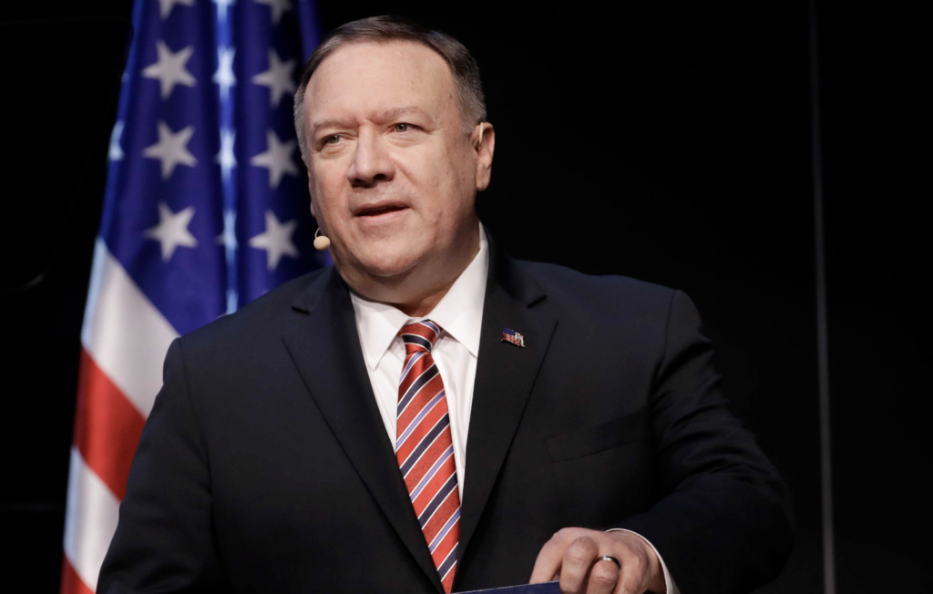 Former Secretary of State Mike Pompeo.