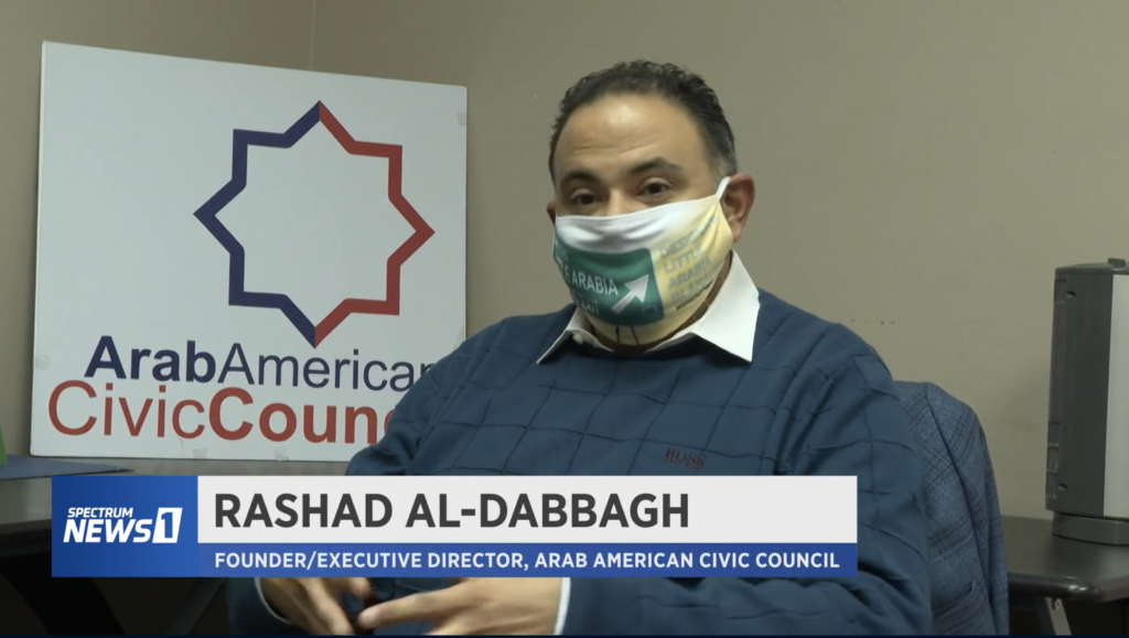Rashad Al-Dabbagh is the founder of the Arab American Civic Council, based in Anaheim., California.
