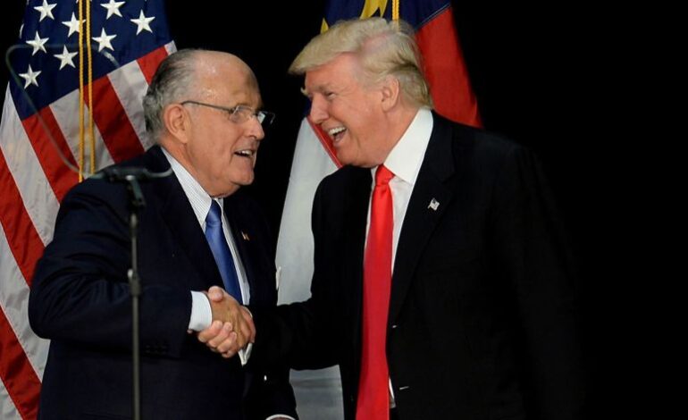 Trump, Giuliani accused in lawsuit of conspiring to incite Capitol riot