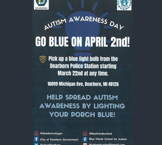 City of Dearborn to support Autism Awareness Day
