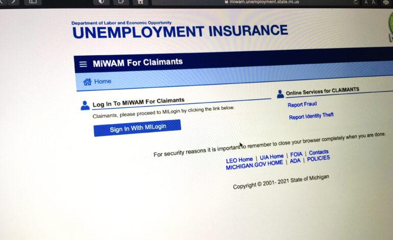 Michigan ends Extended Benefits and Pandemic Unemployment Assistance benefits