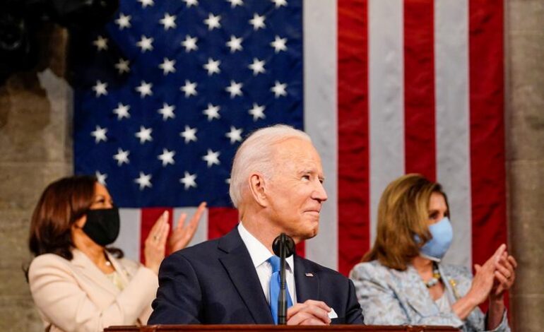 Biden marks first 100 days, gives first speech to joint session of Congress