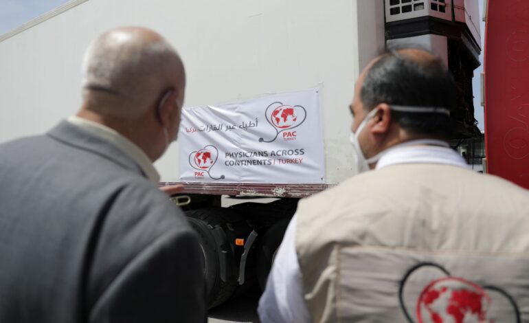 Syria receives 200,000 doses of COVID-19 vaccine