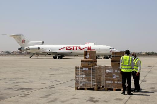 Yemen receives first shipment of COVID-19 vaccines