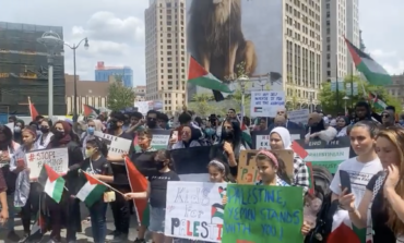 Pro-Palestinian protest in Detroit draws 1,000 people