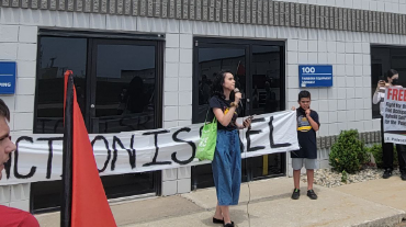 "Block the Boat-Detroit" protest held at ZIM shipping facility, BDS calls against Israeli company