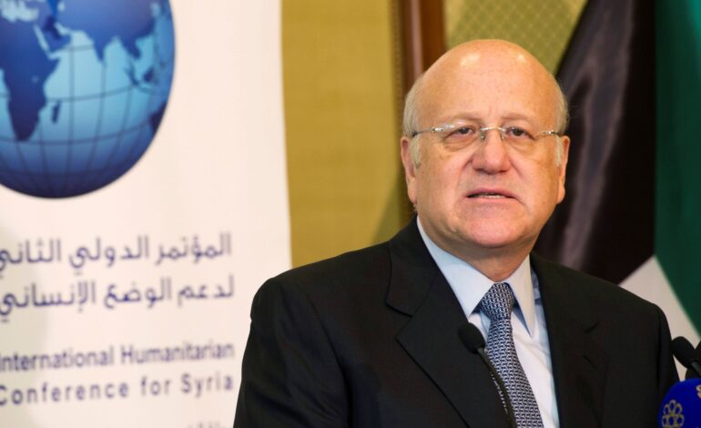 Lebanese PM Mikati likely to be nominated again amid deep crisis