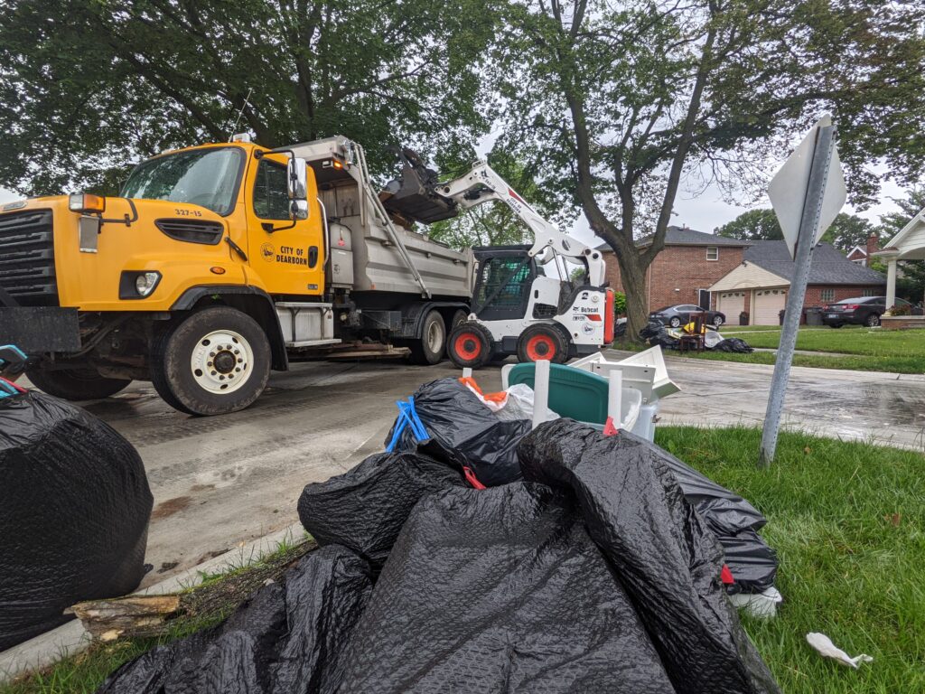 Dearborn returns to normal curbside bulk pickup, residents asked to