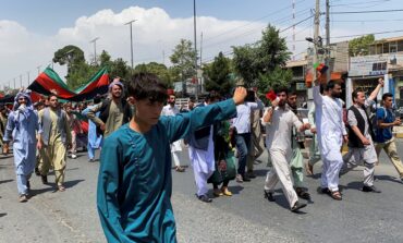 Taliban urges Afghan unity as protests spread to Kabul