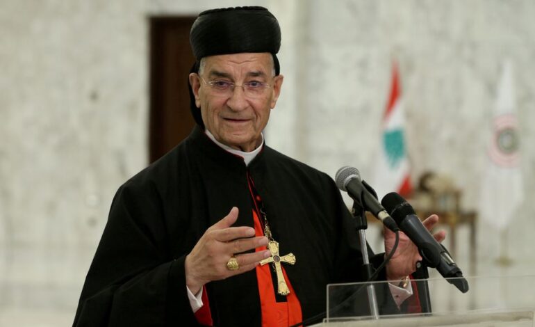 Lebanon’s Aoun shields patriarch after he urged halt to rockets