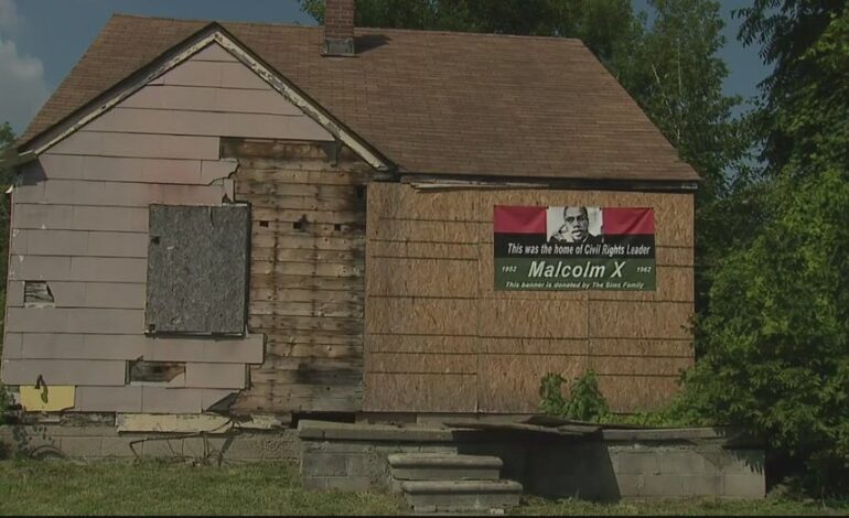 Malcolm X house in Inkster added to the National Register of Historic Places
