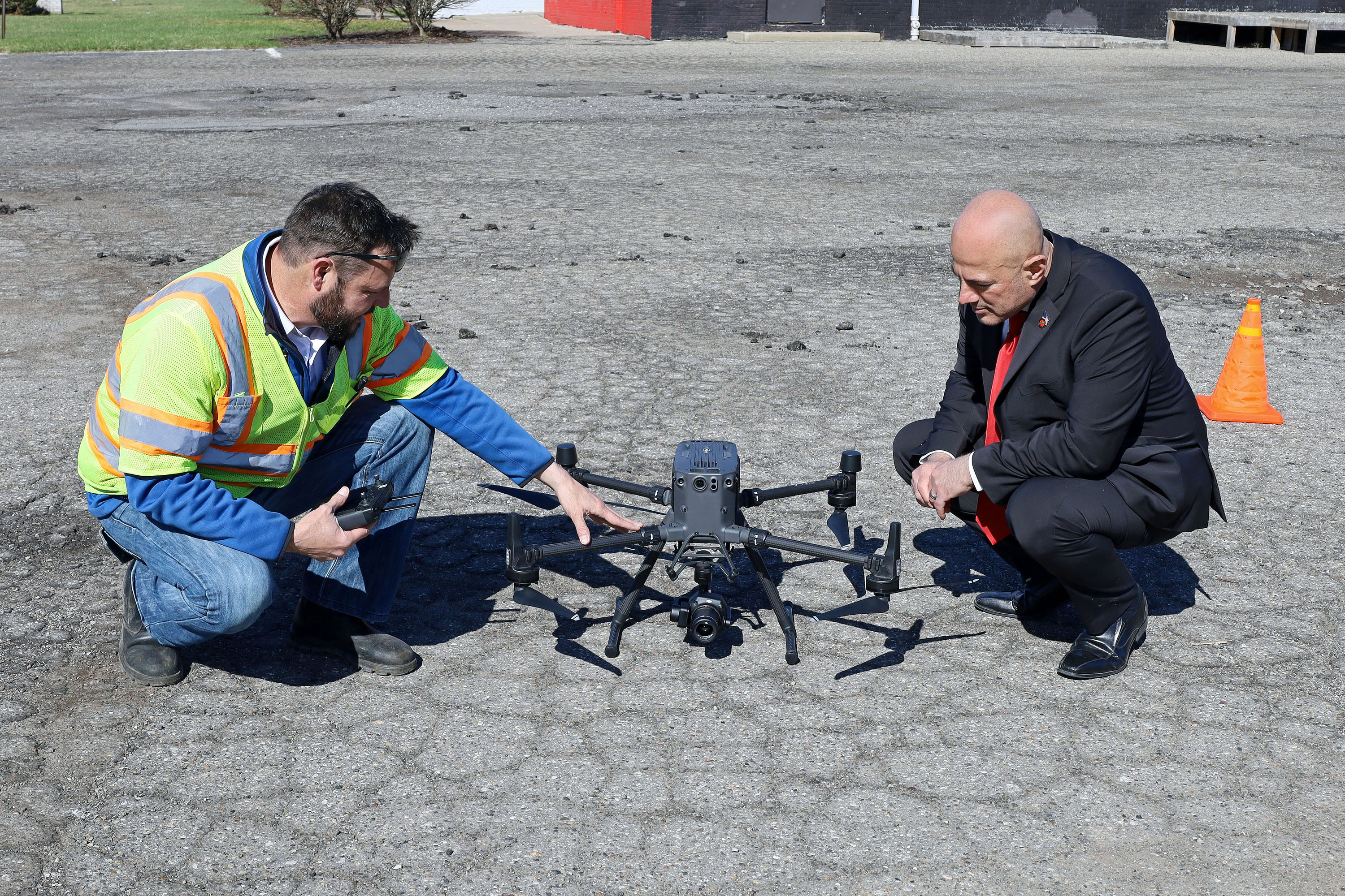 City partners with Wade to perform drone aerial survey of Creek