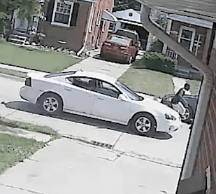 Driver of the Pontiac Grand Prix involved in a hit-and-run collision that hospitalized two children on Sunday, June 26 in west Dearborn