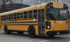 Dearborn Schools unveiled first electrical school bus in Michigan