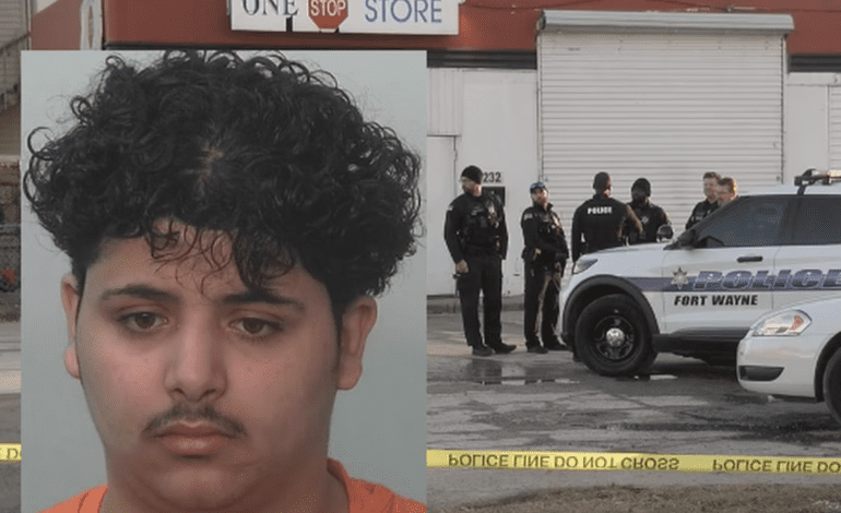 Arab American teen charged with stabbing his father to death at convenience store in Indiana, then going to school
