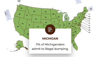 Survey: 11 percent of Michiganders admit to illegal dumping
