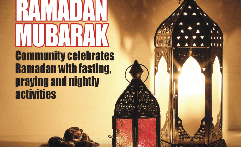 Community celebrates Ramadan with fasting, praying and nightly activities
