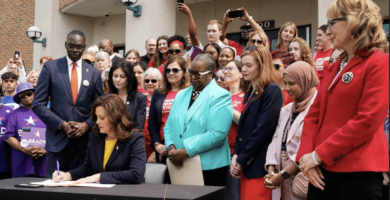 Gov. Whitmer signs "red flag" gun law. What does that mean?