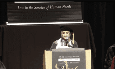 Arab American law graduate speaks up for Palestine, slams Israel at commencement