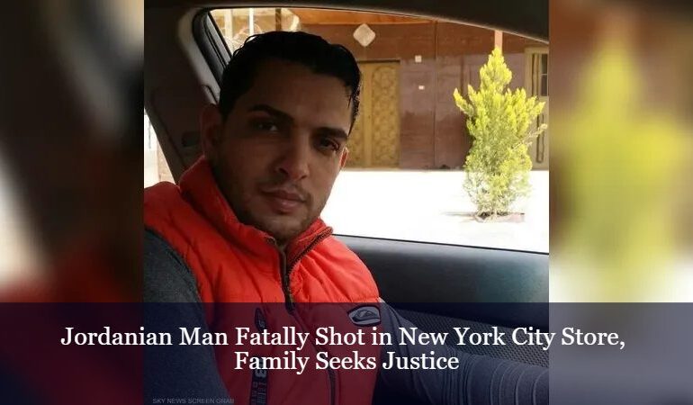 A Jordanian immigrant was killed by two masked men who broke into his shop in New York
