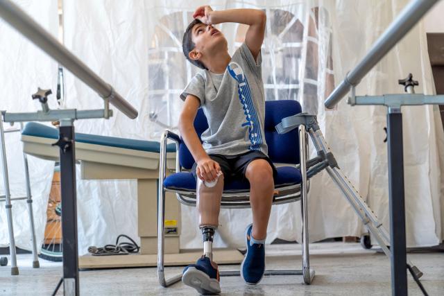 9-year-old Palestinian boy who survived Israeli bombing hosted in Dearborn Heights while receiving prosthetic leg