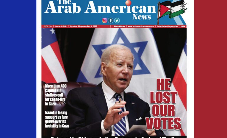 New poll finds Arab American support for Biden plummeting