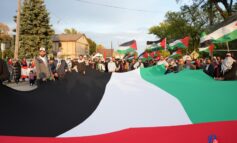 Dearborn residents march in protest of the genocide against Palestinians by Israeli occupation forces