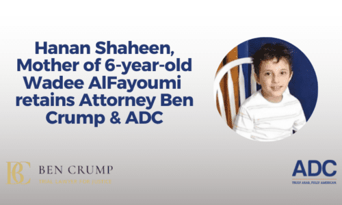 Attorney Ben Crump to represent Hanan Shahin, mother of 6-year-old Palestinian who was fatally stabbed