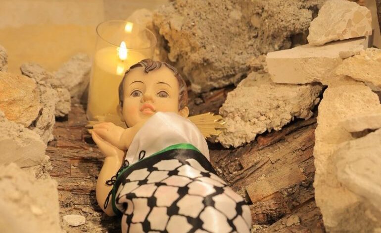 “If Christ were born today, he would be born under rubble, Israeli bombing”
