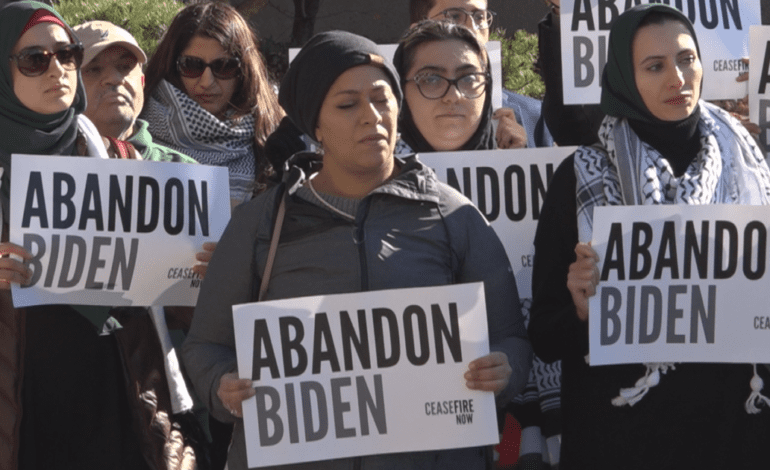 How Arab American voters’ backlash could imperil Biden’s 2024 campaign