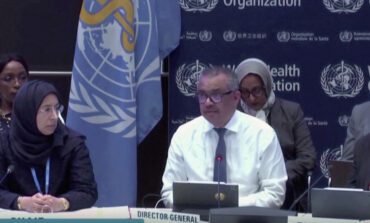 WHO chief breaks down describing "hellish" Gaza conditions