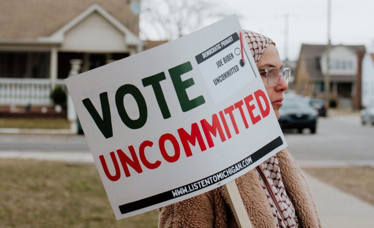 Arab American voters in Michigan deliver a blow to Biden over his handling of the Israeli war on Gaza