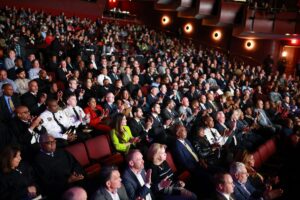 Around 1,000 guests packed the theater at the Ford Community and Performing Arts Center in Dearborn on Tuesday, March 12 to attend the State of the County address